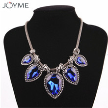 XIAONIANSHI Fashion Choker Necklaces Big Crystal Heart Pendant Necklace Classic Crystal Maxi Statement Fine Jewelry For Women 2024 - buy cheap