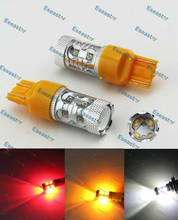 2pcs/lot Free Shipping 60W LED Spotlight,T20 led auto,7443 led car bulb,W21/5W high power led 2024 - buy cheap