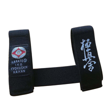 Sinobudo IKO Kyokushin пояс для каратэ фиксатор каратэ Kyokushin Kai ремень фиксатор черный ремень фиксатор 2024 - купить недорого