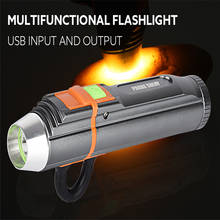 Регулируемая фонарик факел светодиодные лампы увеличить xm-l T6 USB Перезаряжаемые Портативный гидроизоляция Масштабируемые широкий луч Велосипедные фары 2024 - купить недорого