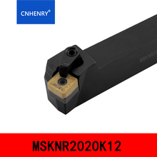 MSKNR2020K12-Herramienta de torneado externo MSKNR2525K12, herramientas de torno indexables de 75 grados, CNC, soporte de insertos, herramientas de máquina 2024 - compra barato