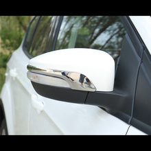 ABS хром для Ford C-MAX 2016 2017 аксессуары для автомобиля зеркало заднего вида украшение полосы накладка наклейка для автомобиля Стайлинг 2 шт 2024 - купить недорого
