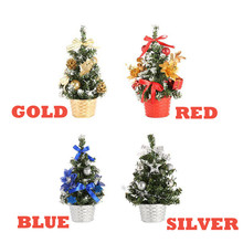Artificial Tabletop Mini Christmas Tree Decorations Festival Miniature Tree 20cm L103 2024 - buy cheap