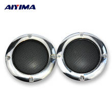 AIYIMA 2Pcs 2Inch Silver Audio Portable Speakers Protective Grille Circle With Protective Black Iron Mesh DIY Decorative 2024 - buy cheap