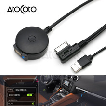 AtoCoto Bluetooth AUX Receiver Cable with USB Adapter for VW Audi A4 A5 A6 Q5 Q7 Before 2009 Audio Media Input AMI MDI MMI 2G 2024 - buy cheap