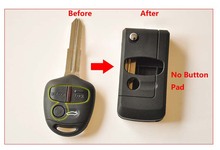 3 Buttons Modified Flip Folding Remote Key Shell Case For Mitsubishi Outlander Grandis ASX Lancer EX Fob Key Cover 2024 - buy cheap