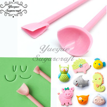 Yueyue plástico Sugarcraft fondant cortador de molde do bolo molde fondant fondant ferramentas de decoração do bolo sugarcraft 2024 - compre barato