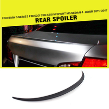 ABS Racing Rear Trunk Boot Lip Spoiler Wing Car-Styling for BMW 5 Series F10 520i 530i 535i M Sport M5 Sedan 4-Door 2011 - 2017 2024 - buy cheap
