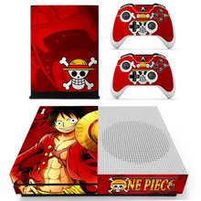 Anime One Piece Skin Sticker Decal For Microsoft Xbox One S Console and Controllers Skin Sticker for Xbox One Slim Vinyl 2024 - buy cheap