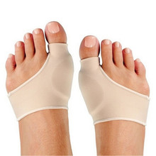 2 uds cuidado de los pies del dedo gordo del pie Corrector de Hallux Valgus ortesis hueso pulgar ajustador de corrección pedicura calcetines enderezadora de juanete 2024 - compra barato