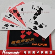 Wholesale Fast Card Printing/card magic sets/magic tricks/magic props/as seen on tv/Free shipping by CPAM--5pcs/lot 2024 - buy cheap