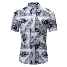 TOLVXHP New Arrival Mens Hawaiian Shirt 2019 Male Casual Camisa Masculina 3D Printed Beach Shirts Short Sleeve Brand Clothing 2024 - buy cheap