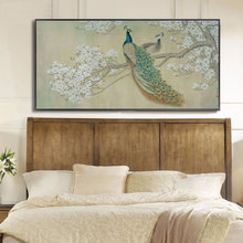 Chinese painting calligraphy and painting / landscape / living room painting / feng shui landscape painting 2024 - buy cheap