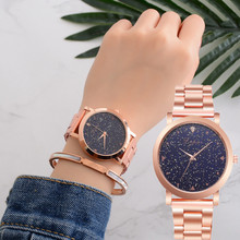Women Dress Rose Gold Stainless Steel Lvpai Brand Fashion Ladies Wristwatch Creative Quartz Clock Cheap Luxury Watches 233 2024 - buy cheap