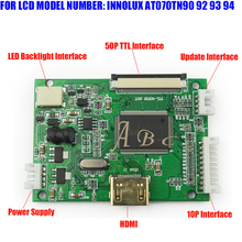 HDMI To 50P TTL Parallel RGB Controller Board Module Monitor for Raspberry PI 2 IPS TFT LCD Display AT070TN92 90 93 94 Panel 2024 - buy cheap