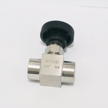 3/8" BSP Equal female Thread 304 Stainless Steel flow Control  shut off valve Needle Valve 915 PSI Water Gas Oil 2024 - buy cheap