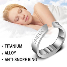 Anti Snore Ring Magnetic Therapy Acupressure Treatment Against Snoring Device Snore Stopper Finger Ring Sleeping Aid #292517 2024 - buy cheap