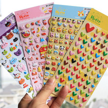 DIY Cute stickers scrapbooking 3D Bubble Stickers Gimue stationery sticker for kids Creative Gift 06413 2024 - buy cheap