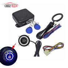 Auto Car Alarm Engine Starline Push Button Start Stop RFID Lock Ignition Switch Keyless Entry Anti-theft System Starter 2024 - buy cheap