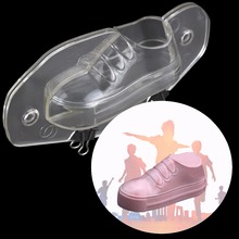 Mini children's shoes Cake Decorating Tools,DIY Pastry tools Kitchenware Baking accessories 3D Polycarbonate Chocolate mold 2024 - buy cheap
