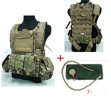 3 litres of water bag Military USMC Tactical Combat Molle RRV Chest Rig Paintball Harness Airsoft Vest 2024 - buy cheap