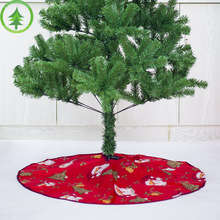 60/90cm Santa Claus Printed Christmas Tree Skirt Christmas Tree Carpet Bottom Decoration Floor Mat Xmas Party Tappeto Natale 2024 - buy cheap