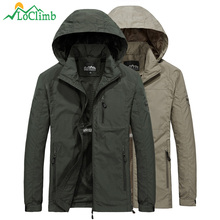 Loclimb jaqueta de caminhada masculina, casaco impermeável para acampamento e trilha, para homens primavera e verão, am373 2024 - compre barato
