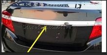 FOR TOYOTA VIOS 2014 2015 2016 2017 High Quality CHROME Rear Trunk Lid Cover Trim 2024 - buy cheap