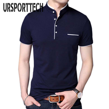 2020 New Arrival Men Polo Shirt Brands Male Short Sleeve Casual Slim Solid Color Men Polo Shirt Homme Summer Male Clothing M-4XL 2024 - buy cheap