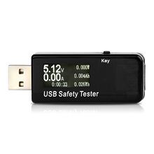 USB тестер безопасности, USB цифровой измеритель мощности тестер мультиметр измеритель тока и напряжения DC 5.1A 30V Amp измеритель напряжения, Tes 2024 - купить недорого