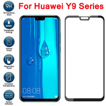 3D Full Cover Protectiv glass on the for huawei y9 2018 Screen Protector For huawei Y9 2018 glass huwei y9 tempered glas Film 2024 - buy cheap