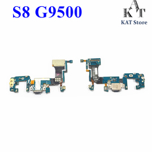 Зарядное устройство KAT док-станция USB разъем гибкий для S8 SM-G9500 G950F G950U usb док-станция порт гибкий кабель ленты запасные части 2024 - купить недорого