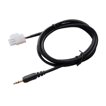 150cm Motorcycle Male Jack 3.5mm Smartphone Audio AUX Cable 3-pin for Honda Gl1800 Goldwing F6b for iPhone 2024 - buy cheap