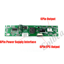 Новый универсальный из светодиодов подсветка инвертор CCFL водителя FPC 6Pin кабель 6 P для 13.3 - 32 " - дюймовый жк-экран панель 2024 - купить недорого