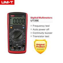 UNI-T UT39E 4 1/2 Manual Range Digital Multimeters Transistor DC AC Volt Ampere Resistance Capacitance Frequency Meter 2024 - buy cheap