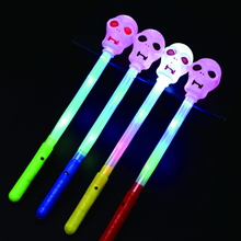 Party Supplies LED Light Halloween Stick Luminous Glow Stick Durable Colorful Celebration Bar Tool Event Night Glowing Sticks 2024 - buy cheap