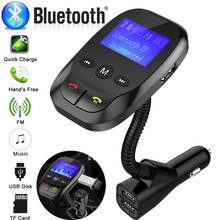 Fm Transmitter Bluetooth Car Kit Wireless Radio Adapter FM Modulator Handsfree Music Mp3 Usb Player Audio For Smartphone 2024 - buy cheap