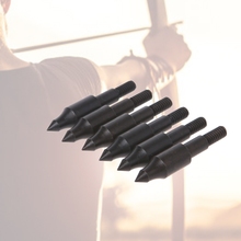 6pcs Archery Broadhead 100 Grains Stainless Steel Hunting Bow Arrow Sharp Tips 2024 - buy cheap