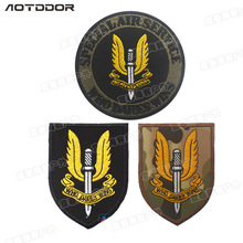 3D British Army S.A.S. SAS Special Air Service UKSF Special Forces Hook Loop Patches Badge military patches wholesale 2024 - buy cheap
