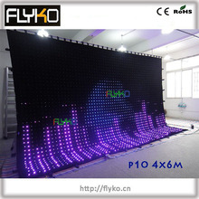 Free Shipping flexible led stage video curtain wall screen led curtain video curtain 2024 - buy cheap