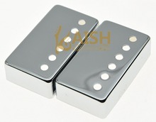 KAISH Set of 2 Metal Humbucker Guitar Pickup Cover Covers Chrome fits LP 2024 - buy cheap