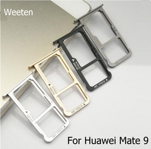 Bandeja de tarjeta de memoria SIM y SD para Huawei Mate 9 MHA-L09 L29, lector de tarjetas Sim y adaptador de tarjeta Micro SD, piezas de repuesto originales 2024 - compra barato