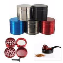 New 4 Layer Broken Smoke Grinder Metal Tobacco Grinder Smoking Pipe Herb Grinders Weed sigaretten maker moledor de hierba 2024 - buy cheap