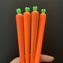 3 Pcs Cute Lovely Carrot Gel Pen Writing Signing Pen School Office Supply Student Stationery Kids Creative Gift 2024 - buy cheap