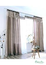 Hot Selling 3 Colors Artificial Silk Fabric Laser Cutting Window Curtain Free Shipping 2024 - buy cheap