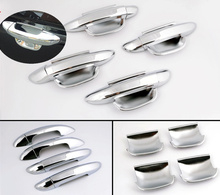 For VW PASSAT B6 3C CC 2006 2007 2008 2009 2010 New Chrome Car Door Handle Cover + Cup Bowl Cover Trim Free Drop Shipping 2024 - buy cheap