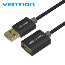 USB-кабель-удлинитель Vention «штырь-гнездо» для компьютера, мобильного жесткого диска, USB 2,0, кабель для синхронизации данных, шнур, Высокоскоростная передача данных 2024 - купить недорого