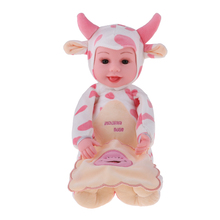 Bonecos infantis de pelúcia, brinquedos para bebês recém-nascidos, pelúcia macia, rosa 2024 - compre barato