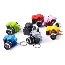2017 LED Cameras Car Key Chains Toys Sound Glowing Pendant Doll Gifts Cameras Light Up Toys Keychain Camera 2024 - buy cheap