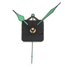 Новый Уникальный Дизайн Горячие кварцевые часы движения механизм детали прочные инструменты с зелеными стрелками тишина 2024 - купить недорого